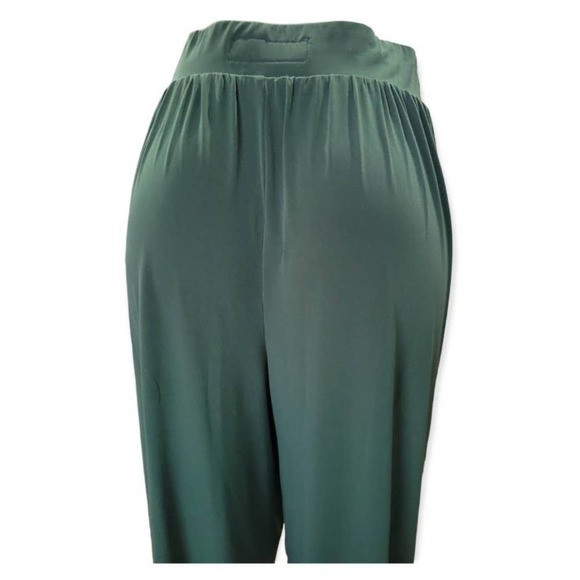 TORRID Crop Pull-on Wide Leg Studio Knit Mid-Rise Pant Green Size 2x - Picture 8 of 16